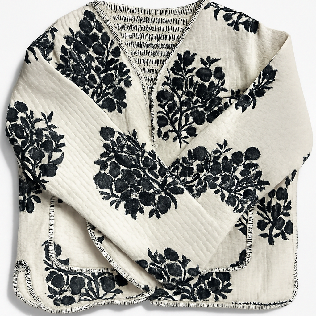 Quilted Reversable Cotton Jacket