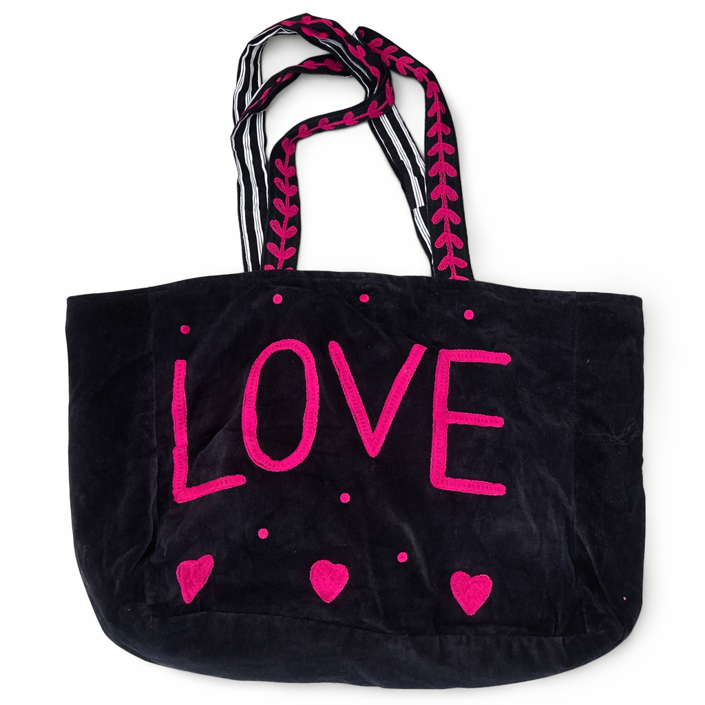 Velvet Shopper bag