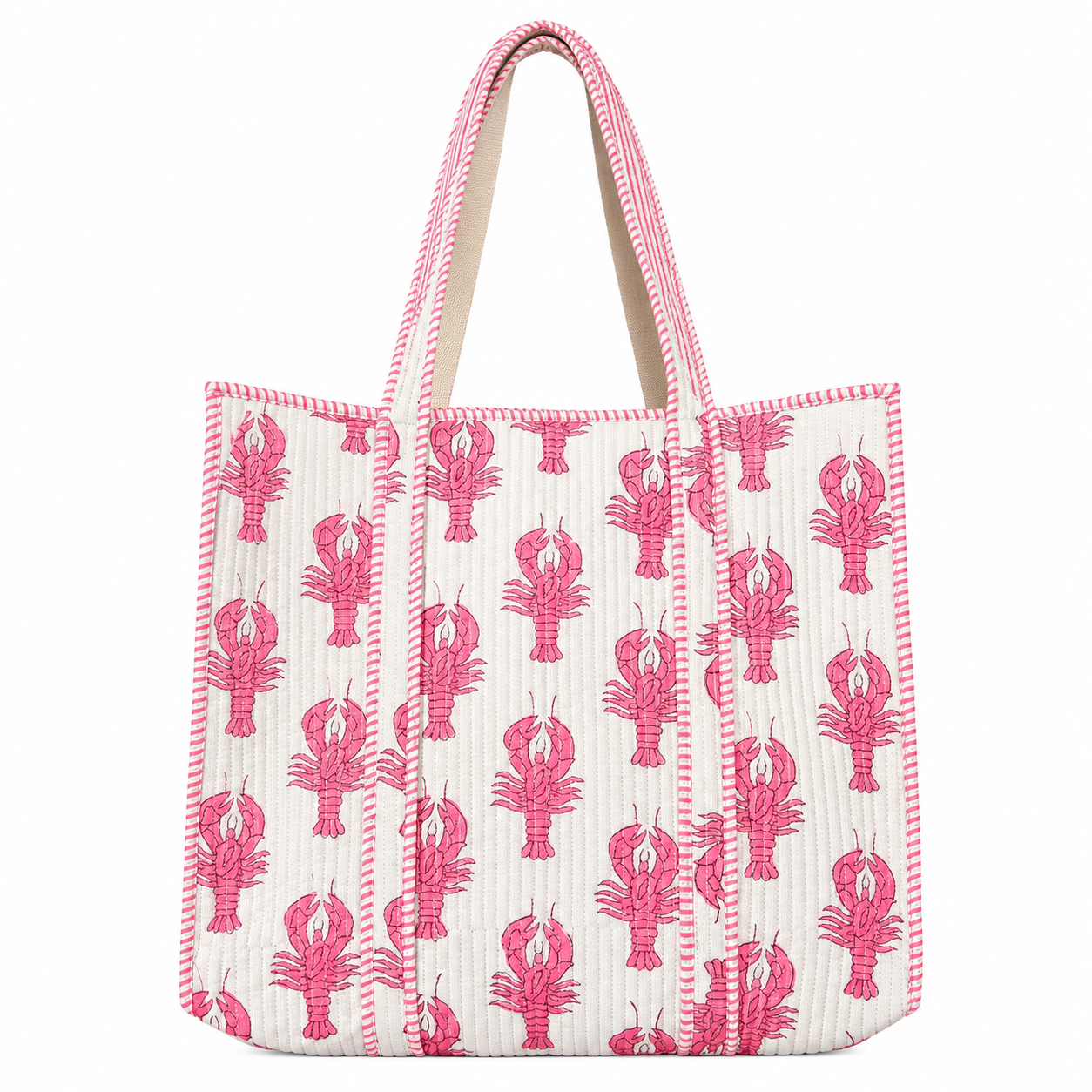 Quilted Cotton Tote bag