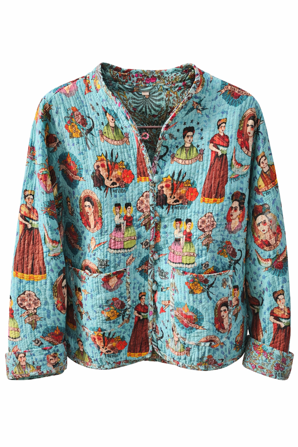 Quilted Reversable Cotton Jacket