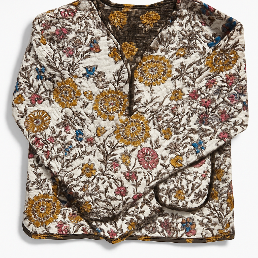 Quilted Reversable Cotton Jacket