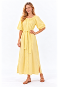 Short sleeve shirt dress
