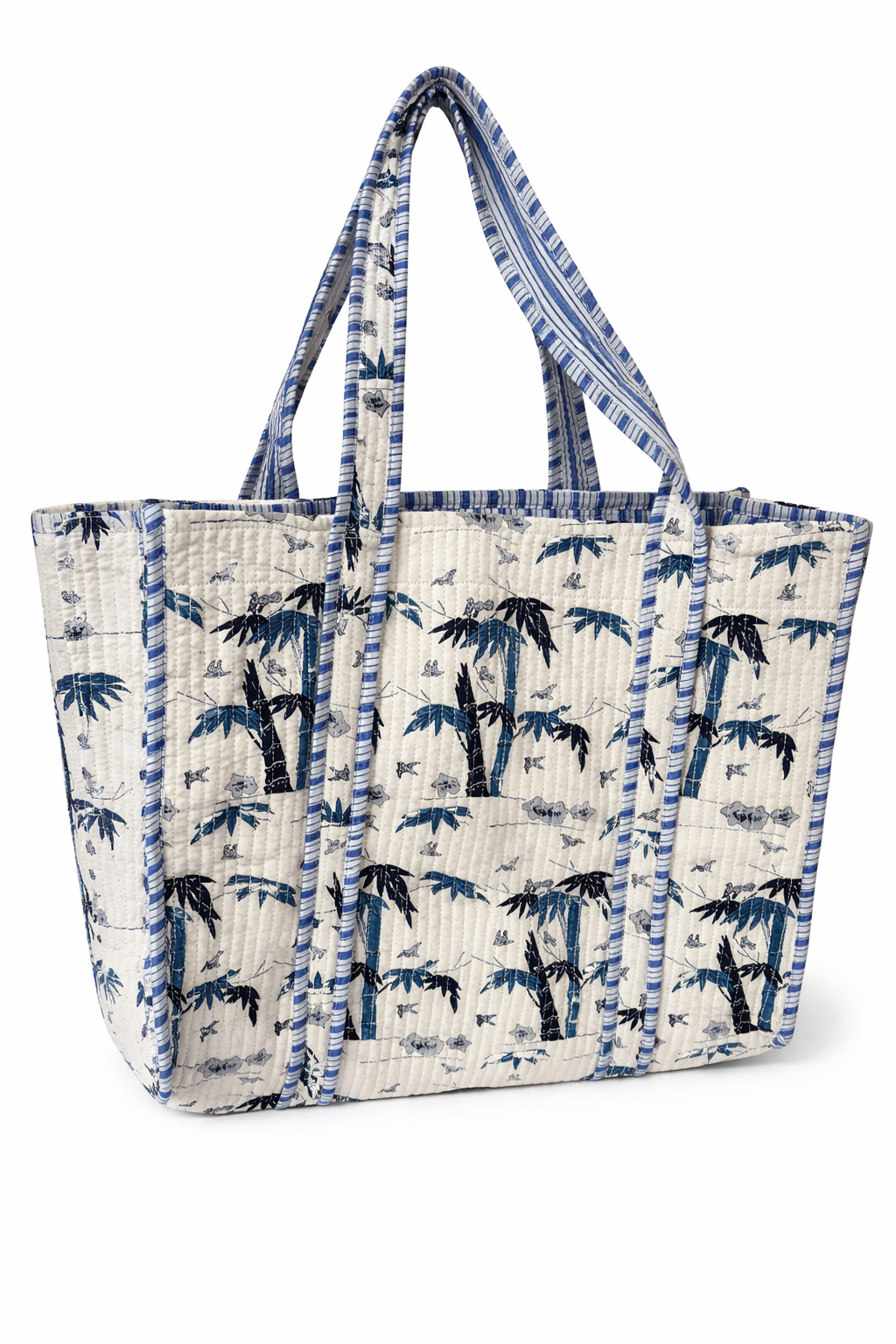 Quilted Cotton Tote bag