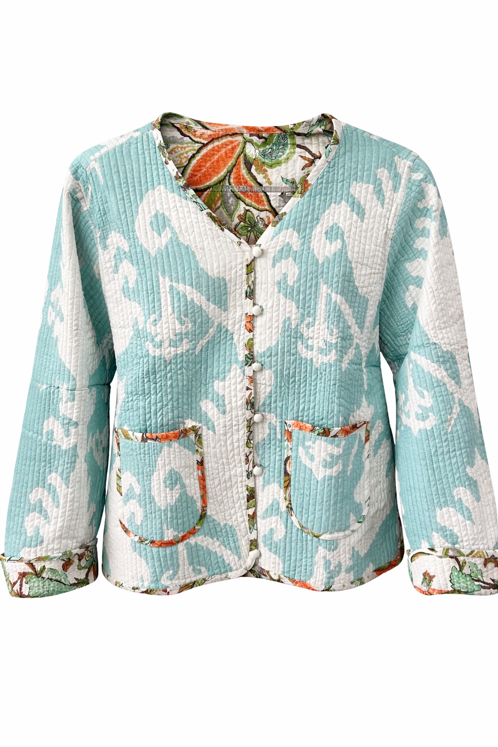 Quilted Reversable Cotton Jacket