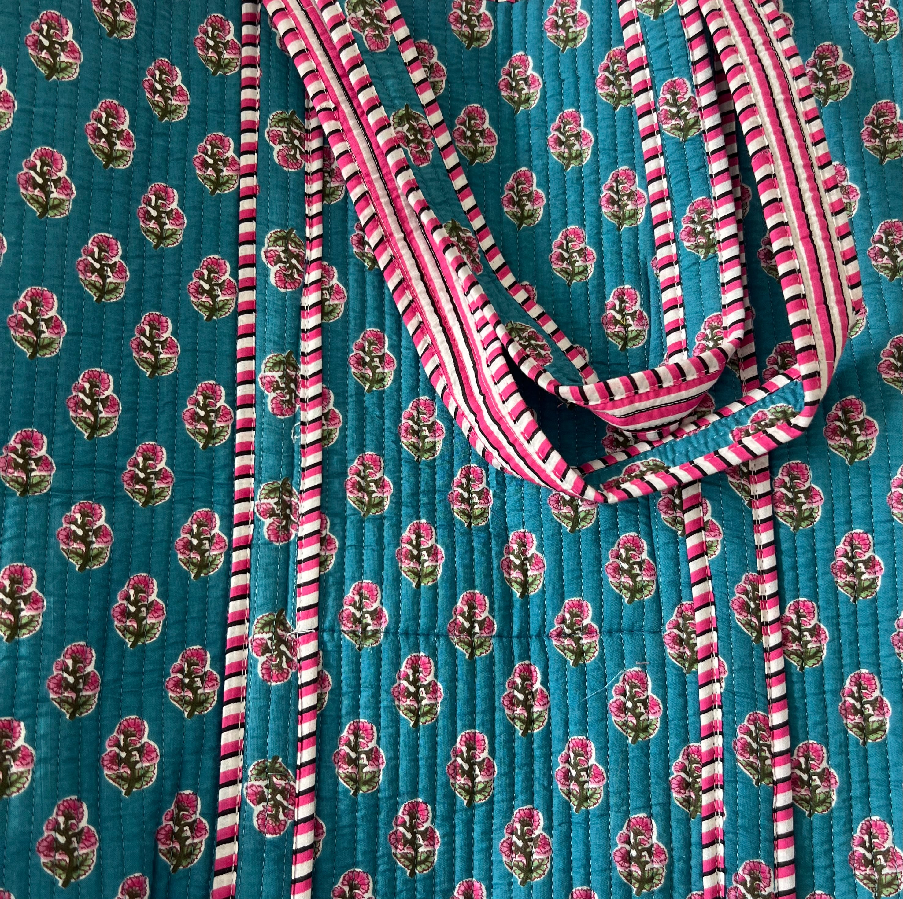 Quilted Cotton Tote bag