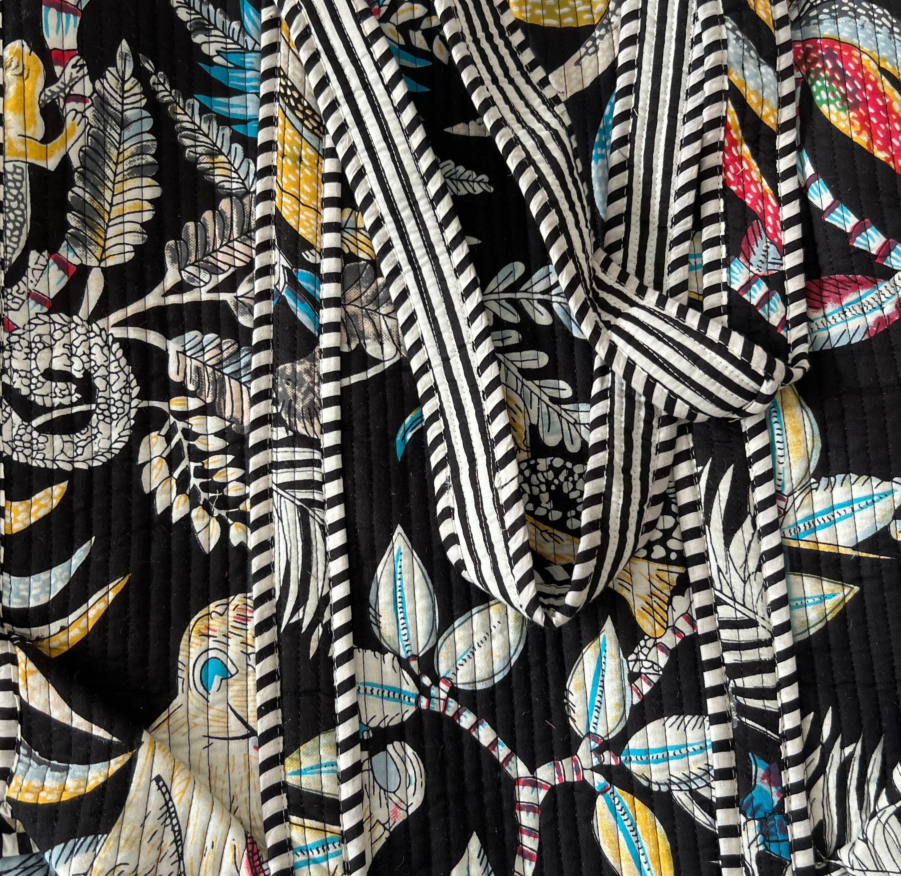 Quilted Cotton Tote bag