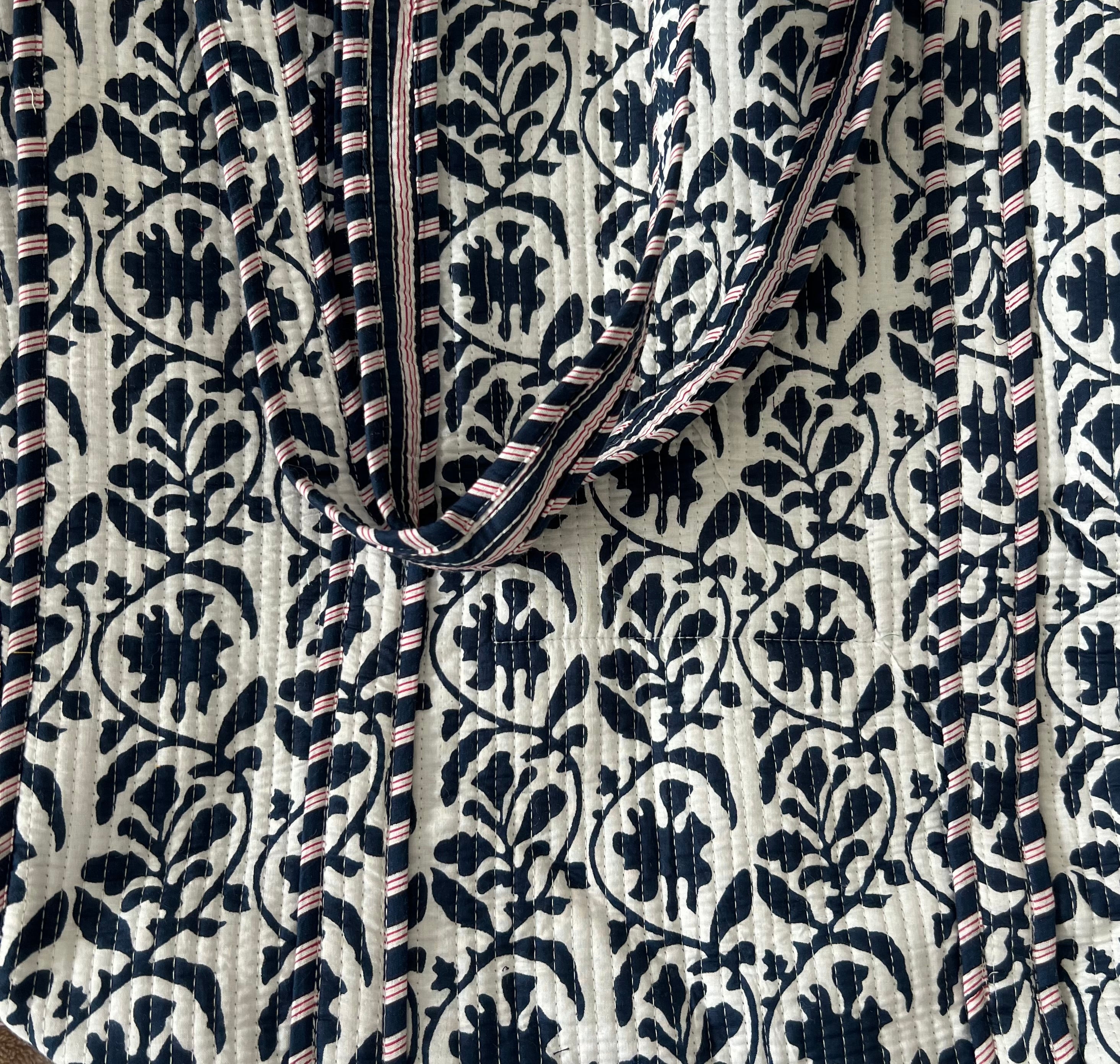 Quilted Cotton Tote bag