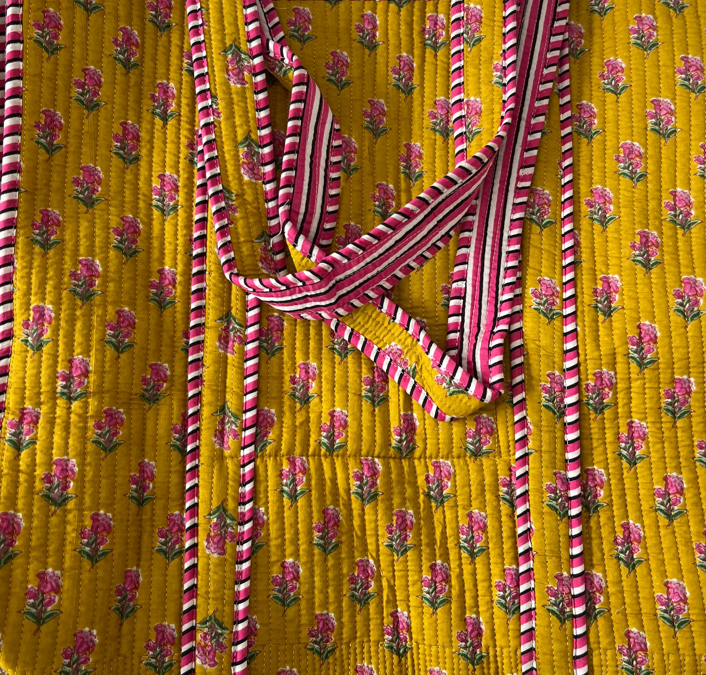 Quilted Cotton Tote bag