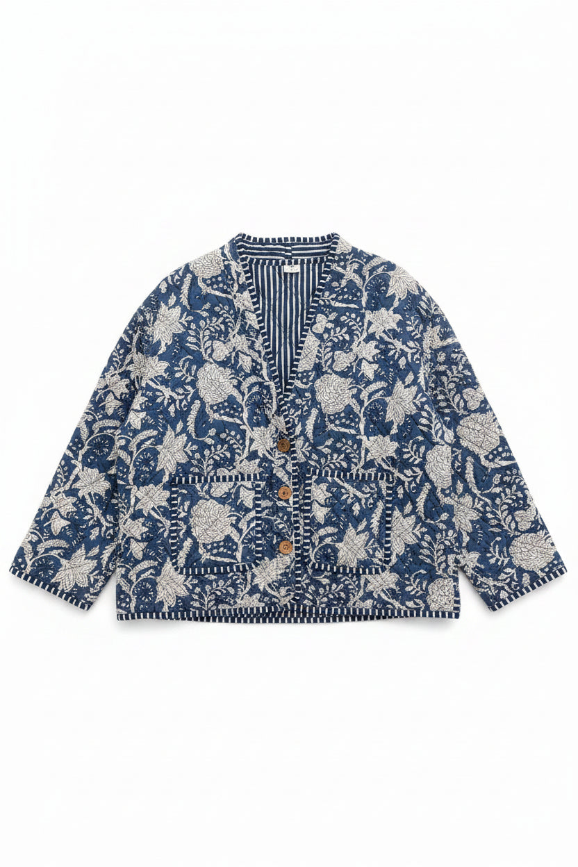 Quilted Reversable Cotton Jacket