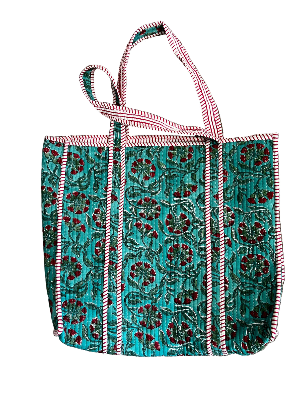 Quilted Large Cotton Tote bag