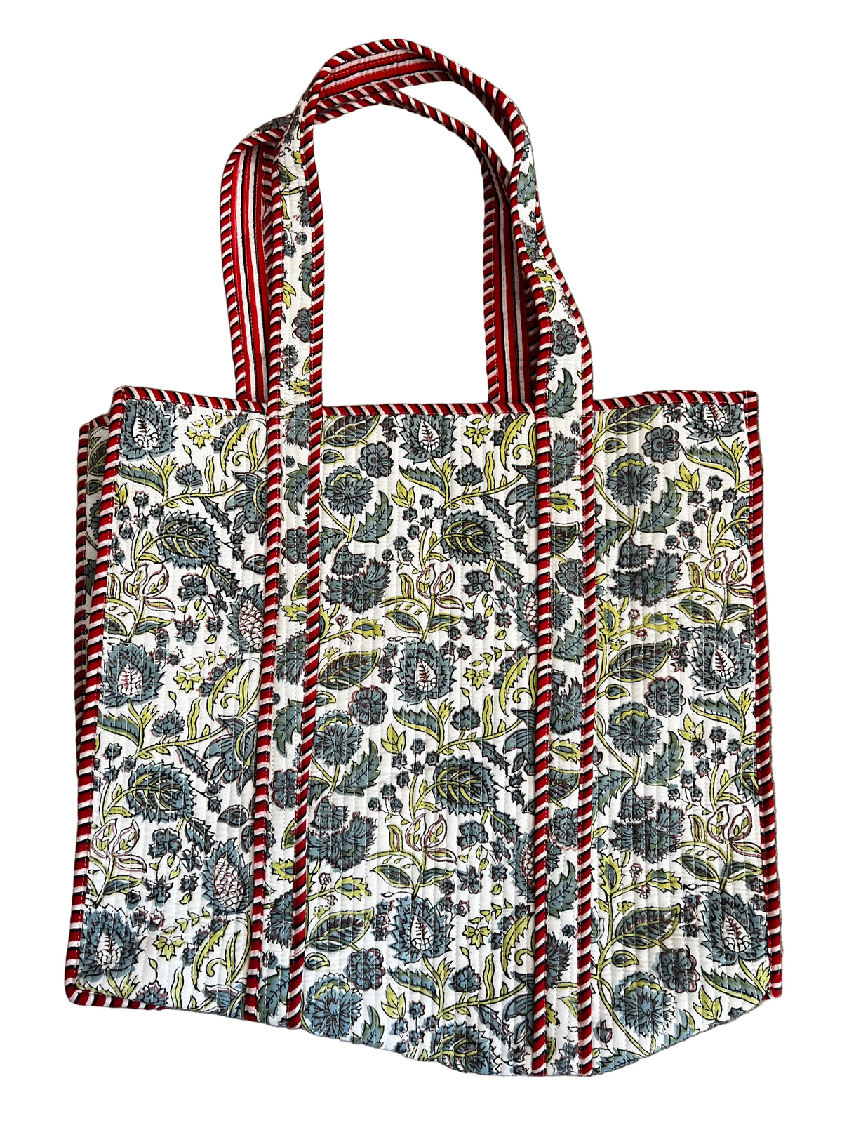 Quilted Large Cotton Tote bag