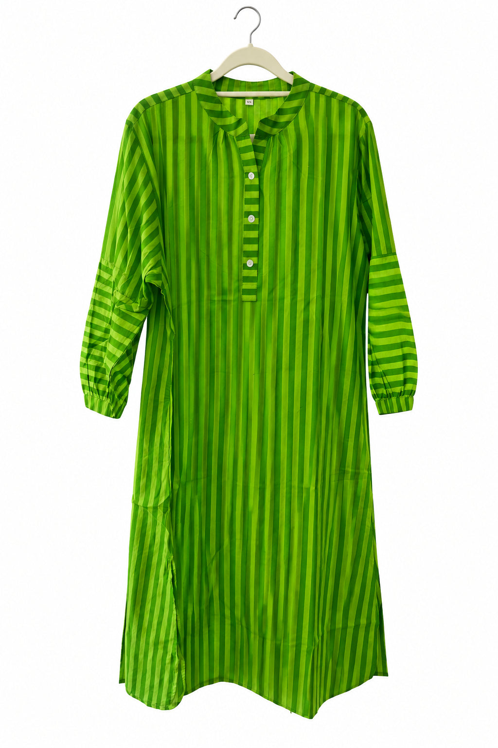 Button Stripe Dress