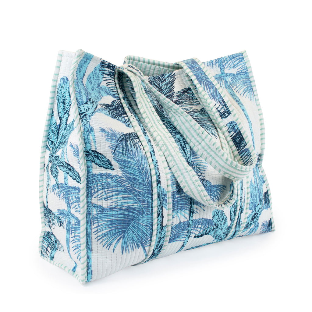 Quilted Cotton Tote bag