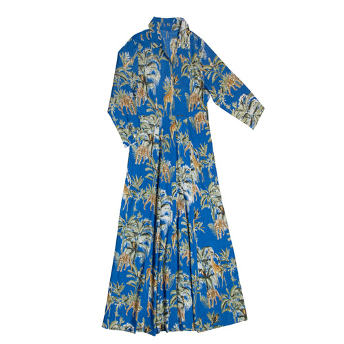 Cotton shirt dress