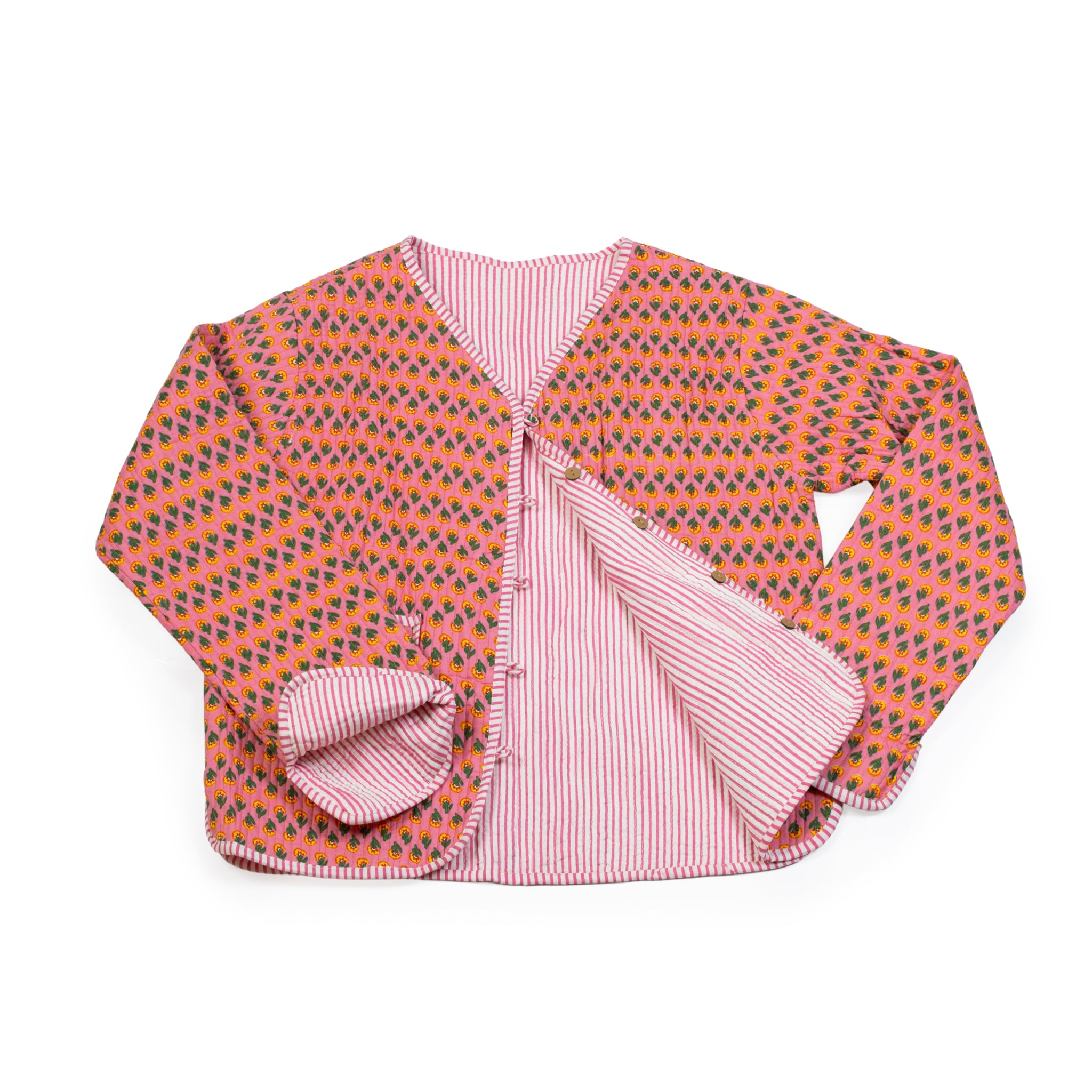 Quilted Reversable Cotton Jacket