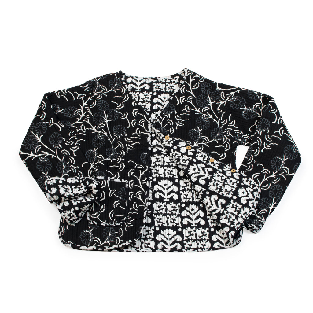 Quilted Reversable Cotton Jacket