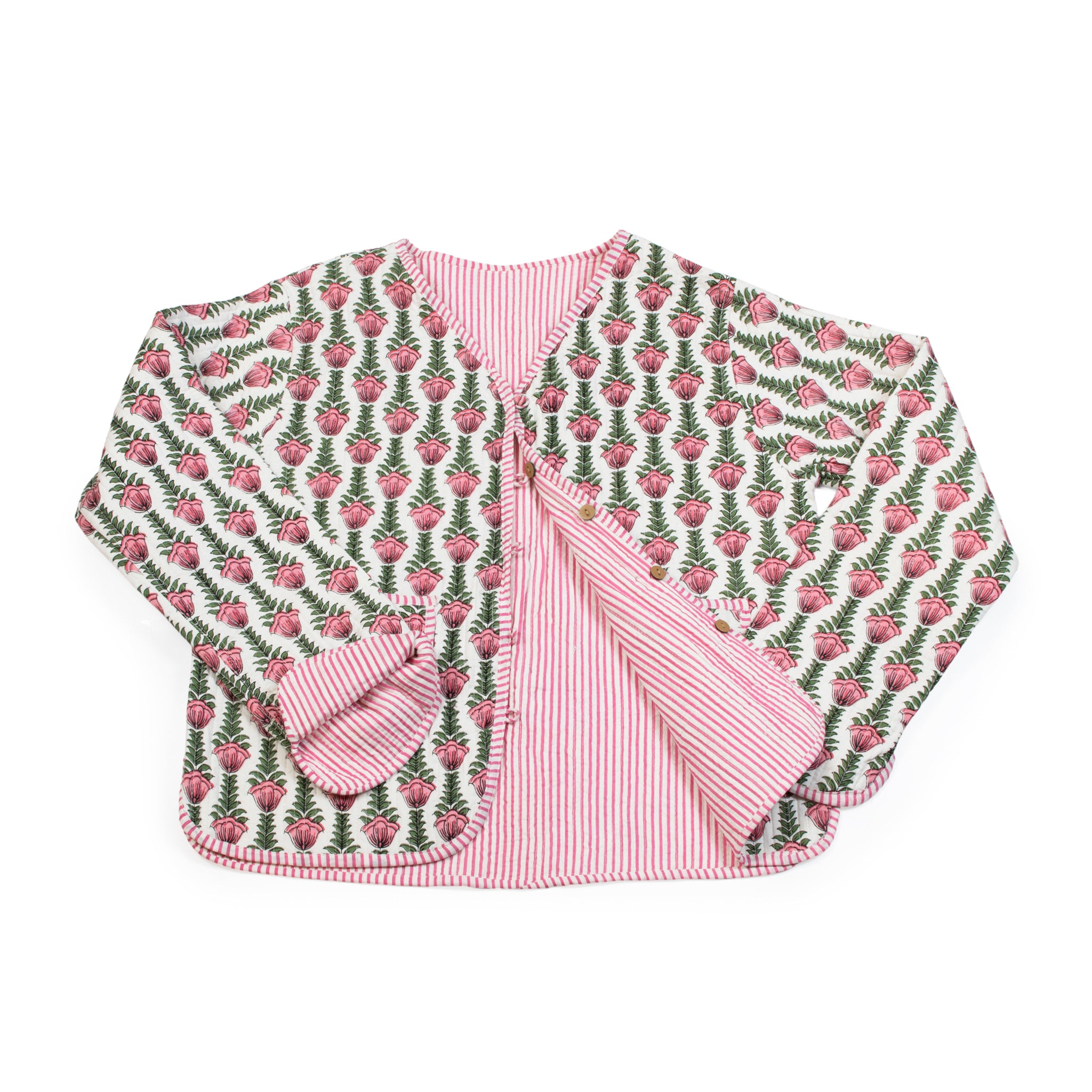 Quilted Reversable Cotton Jacket